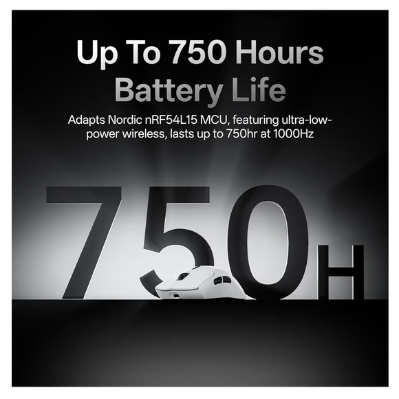 Wireless White Mouse - Picture 4 of 9